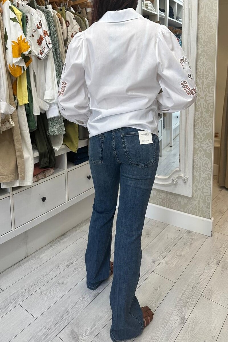 PANTALÓN SAINT MARTIN ALABAMA - COLOR BLUE - LONDON WASH 4